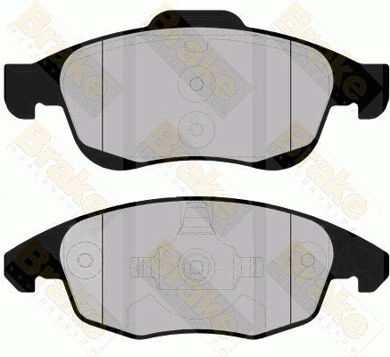 Brake ENGINEERING fékbetétkészlet, tárcsafék - PA1686 - TothCarparts