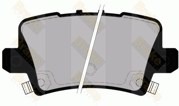 Brake ENGINEERING fékbetétkészlet, tárcsafék - PA1730 - TothCarparts