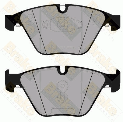 Brake ENGINEERING fékbetétkészlet, tárcsafék - PA1829 - TothCarparts