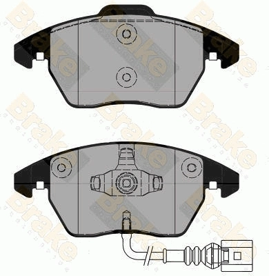 Brake ENGINEERING fékbetétkészlet, tárcsafék - PA1832 - TothCarparts