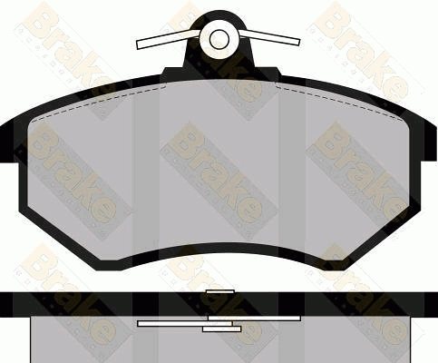 Brake ENGINEERING fékbetétkészlet, tárcsafék - PA381 - TothCarparts