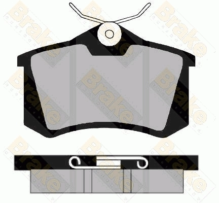 Brake ENGINEERING fékbetétkészlet, tárcsafék - PA494 - TothCarparts