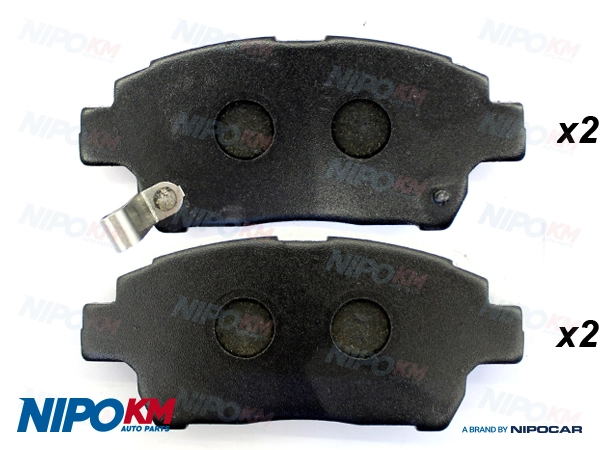 NipoKM fékbetétkészlet, tárcsafék - CLT.TY1472S - TothCarparts