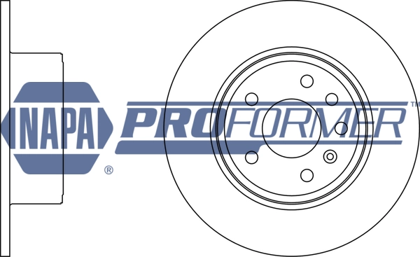 NAPA féktárcsa - PBD8111 - TothCarparts