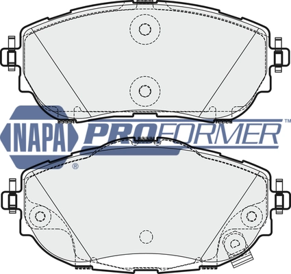 NAPA fékbetétkészlet, tárcsafék - PBP7219 - TothCarparts