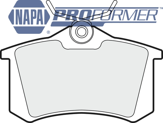 NAPA fékbetétkészlet, tárcsafék - PBP7397 - TothCarparts