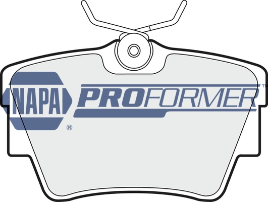 NAPA fékbetétkészlet, tárcsafék - PBP7483 - TothCarparts