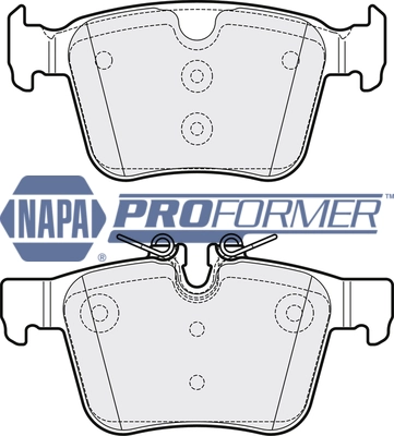 NAPA fékbetétkészlet, tárcsafék - PBP7670 - TothCarparts