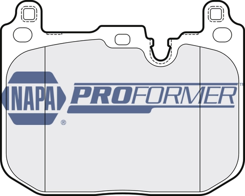 NAPA fékbetétkészlet, tárcsafék - PBP7693 - TothCarparts