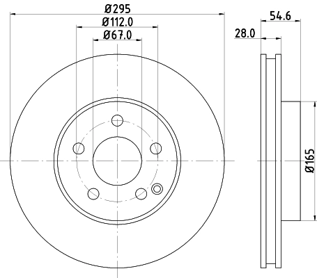 DON féktárcsa - PCD10692 - TothCarparts