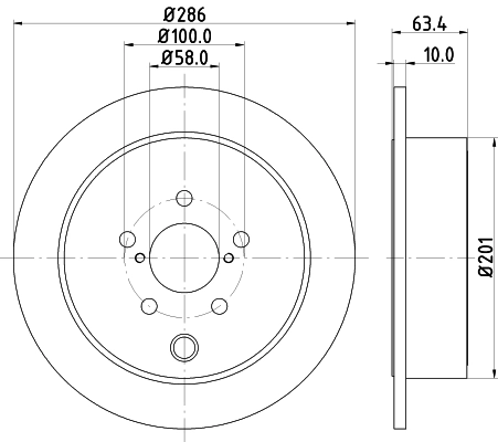 DON féktárcsa - PCD11172 - TothCarparts