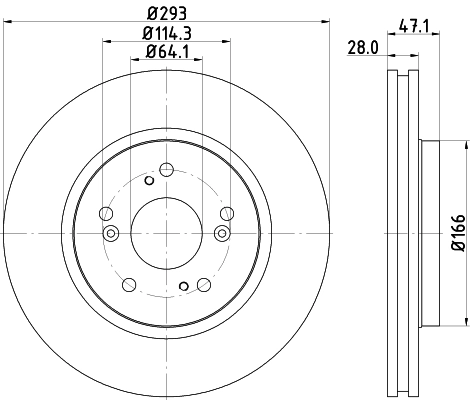 DON féktárcsa - PCD11532 - TothCarparts