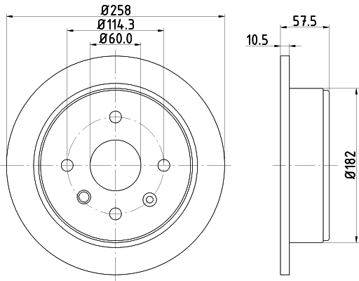 DON féktárcsa - PCD11922 - TothCarparts