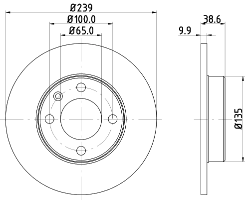 DON féktárcsa - PCD12212 - TothCarparts