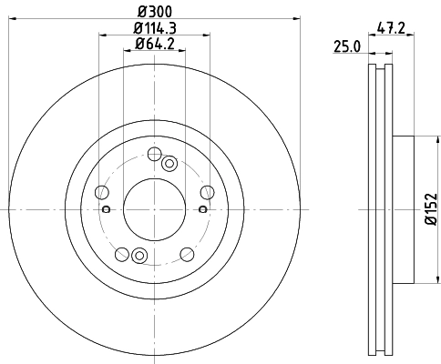 DON féktárcsa - PCD13262 - TothCarparts