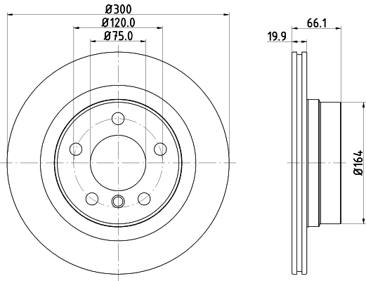 DON féktárcsa - PCD13522 - TothCarparts