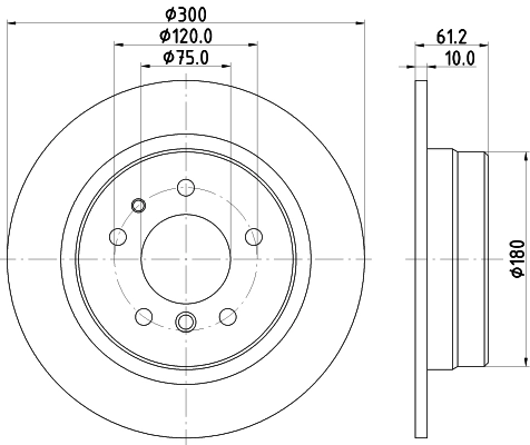 DON féktárcsa - PCD13822 - TothCarparts