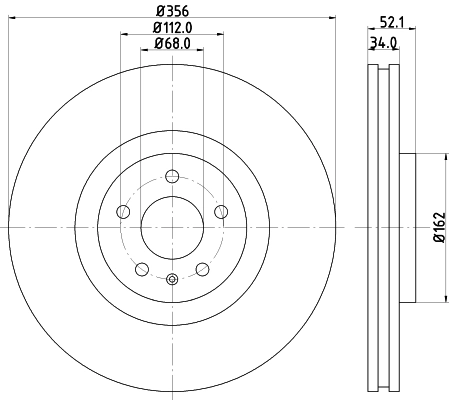 DON féktárcsa - PCD13951 - TothCarparts