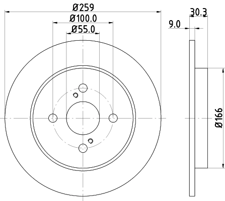 DON féktárcsa - PCD14912 - TothCarparts