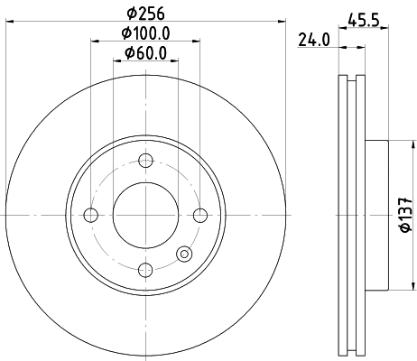 DON féktárcsa - PCD15902 - TothCarparts