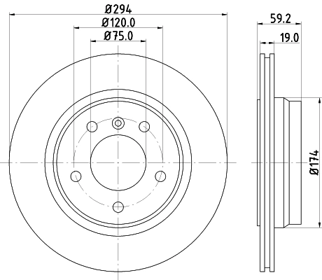 DON féktárcsa - PCD18042 - TothCarparts
