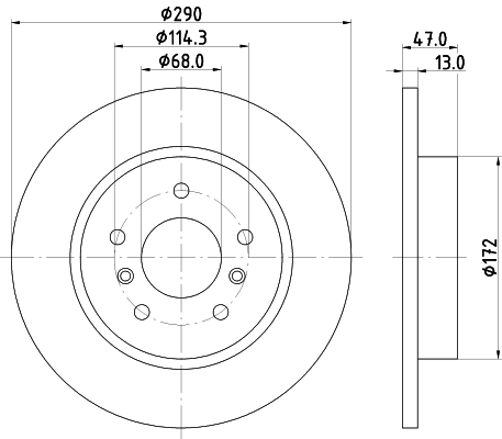 DON féktárcsa - PCD18822 - TothCarparts