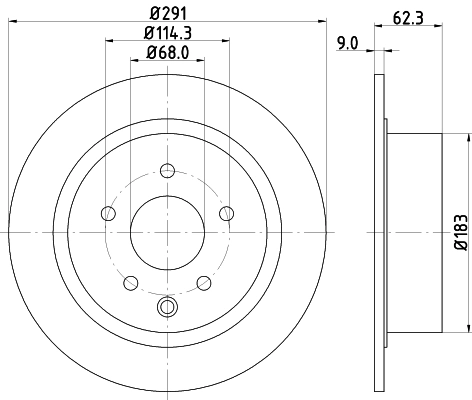 DON féktárcsa - PCD19652 - TothCarparts