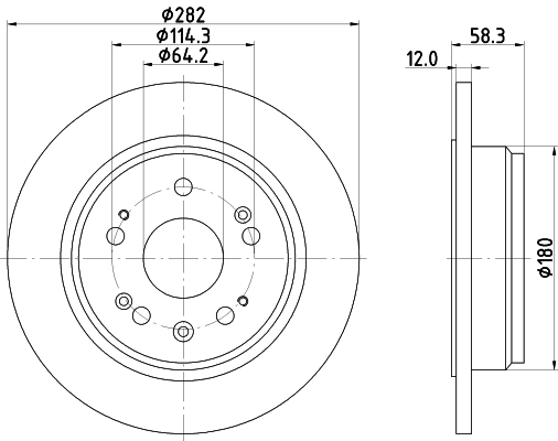 DON féktárcsa - PCD20972 - TothCarparts