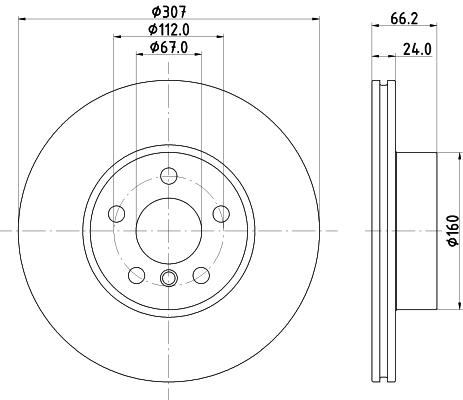 DON féktárcsa - PCD22032 - TothCarparts