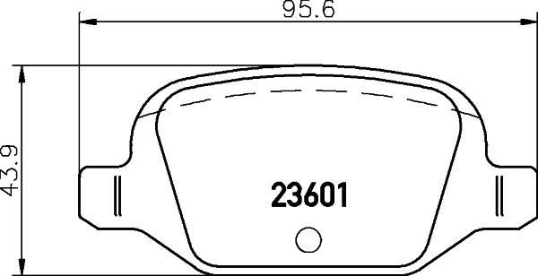 DON fékbetétkészlet, tárcsafék - PCP1489 - TothCarparts