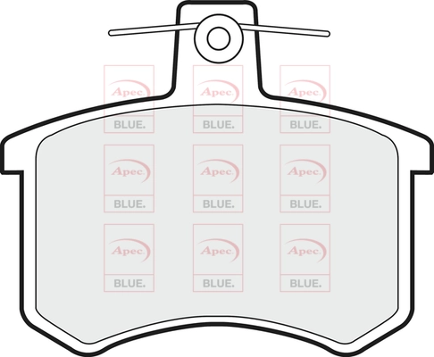 APEC fékbetétkészlet, tárcsafék - PD3399 - TothCarparts