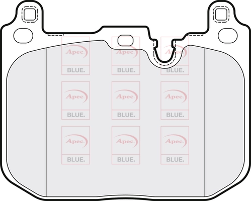 APEC fékbetétkészlet, tárcsafék - PD3780 - TothCarparts