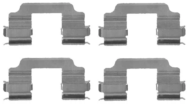 PAGID tartozékkészlet, tárcsafékbetét - K0179N - TothCarparts