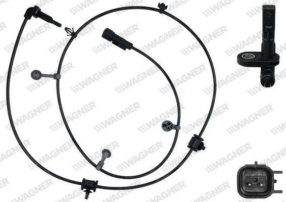 WAGNER-AU érzékelő, kerékfordulatszám - WS2507-SE-WG - TothCarparts
