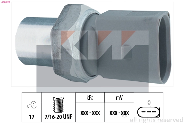KW nyomáskapcsoló, klímaberendezés - 480 023 - TothCarparts