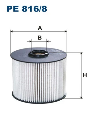FILTRON Üzemanyagszűrő - PE 816/8 - TothCarparts