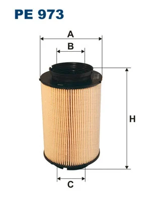 FILTRON Üzemanyagszűrő - PE 973 - TothCarparts