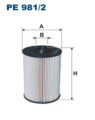FILTRON Üzemanyagszűrő - PE 981/2 - TothCarparts