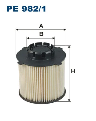 FILTRON Üzemanyagszűrő - PE 982/1 - TothCarparts
