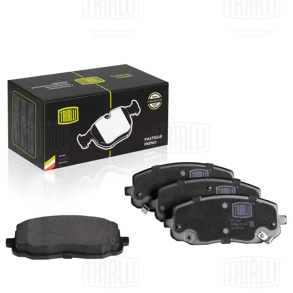 TRIALLI fékbetétkészlet, tárcsafék - PF 0701 - TothCarparts