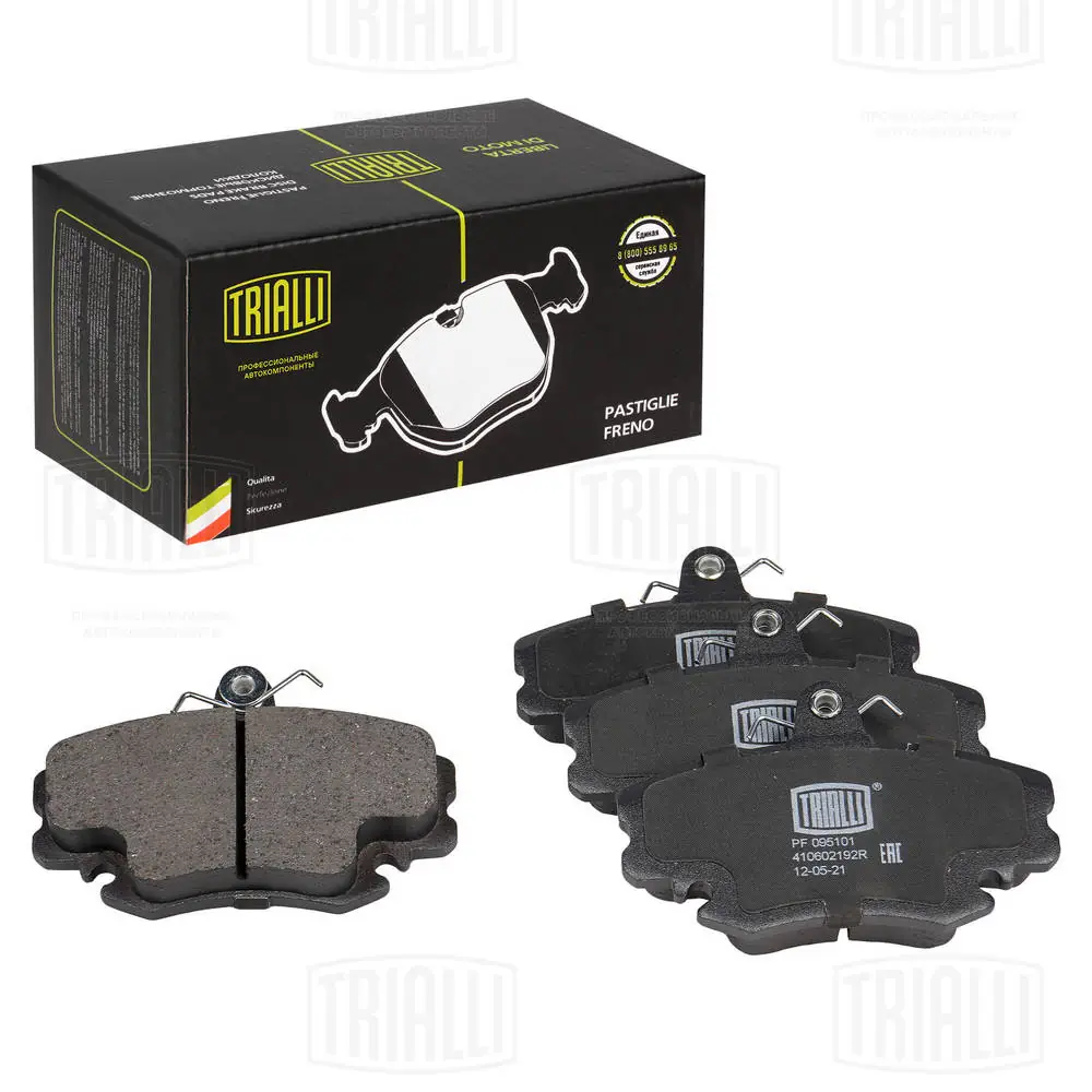 TRIALLI fékbetétkészlet, tárcsafék - PF 095101 - TothCarparts