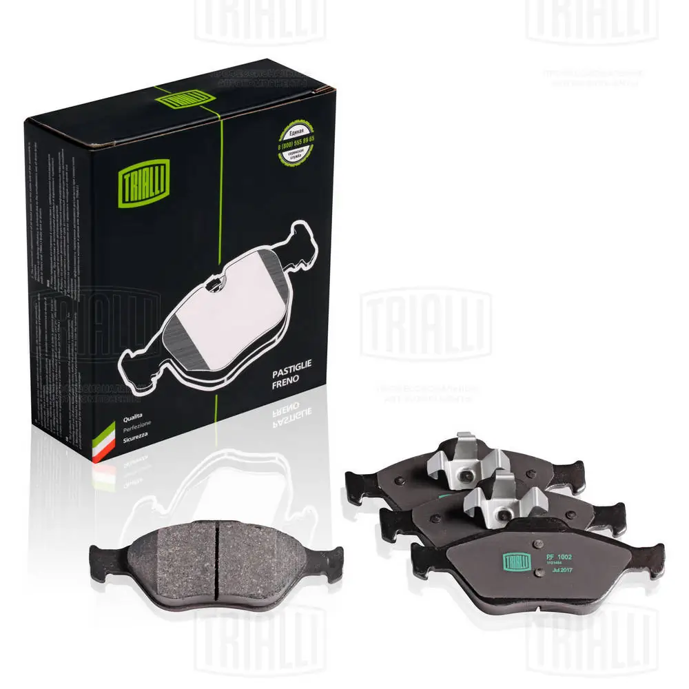 TRIALLI fékbetétkészlet, tárcsafék - PF 1002 - TothCarparts