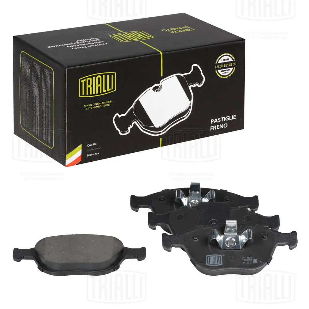 TRIALLI fékbetétkészlet, tárcsafék - PF 1015 - TothCarparts