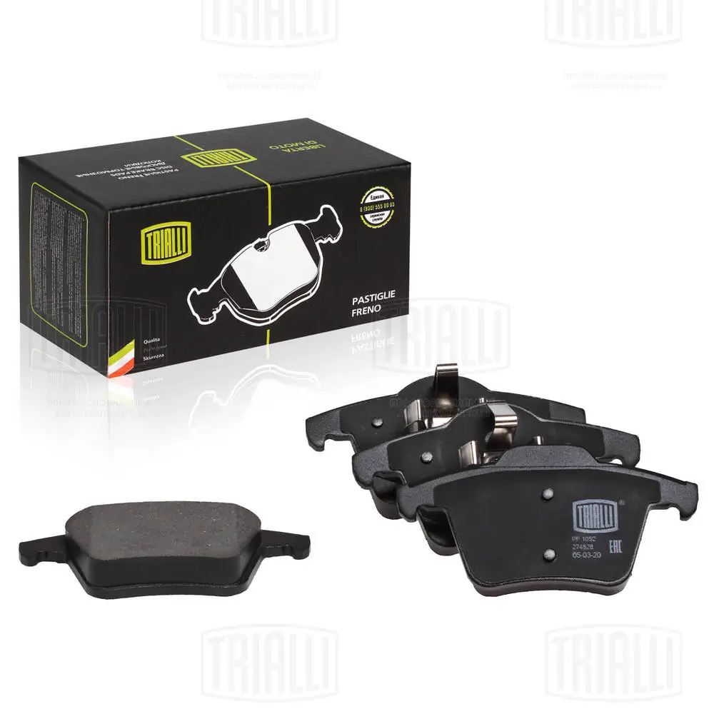 TRIALLI fékbetétkészlet, tárcsafék - PF 1052 - TothCarparts
