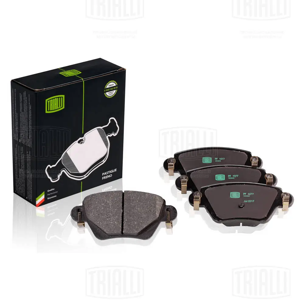 TRIALLI fékbetétkészlet, tárcsafék - PF 1077 - TothCarparts
