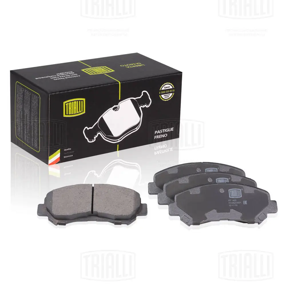 TRIALLI fékbetétkészlet, tárcsafék - PF 1403 - TothCarparts