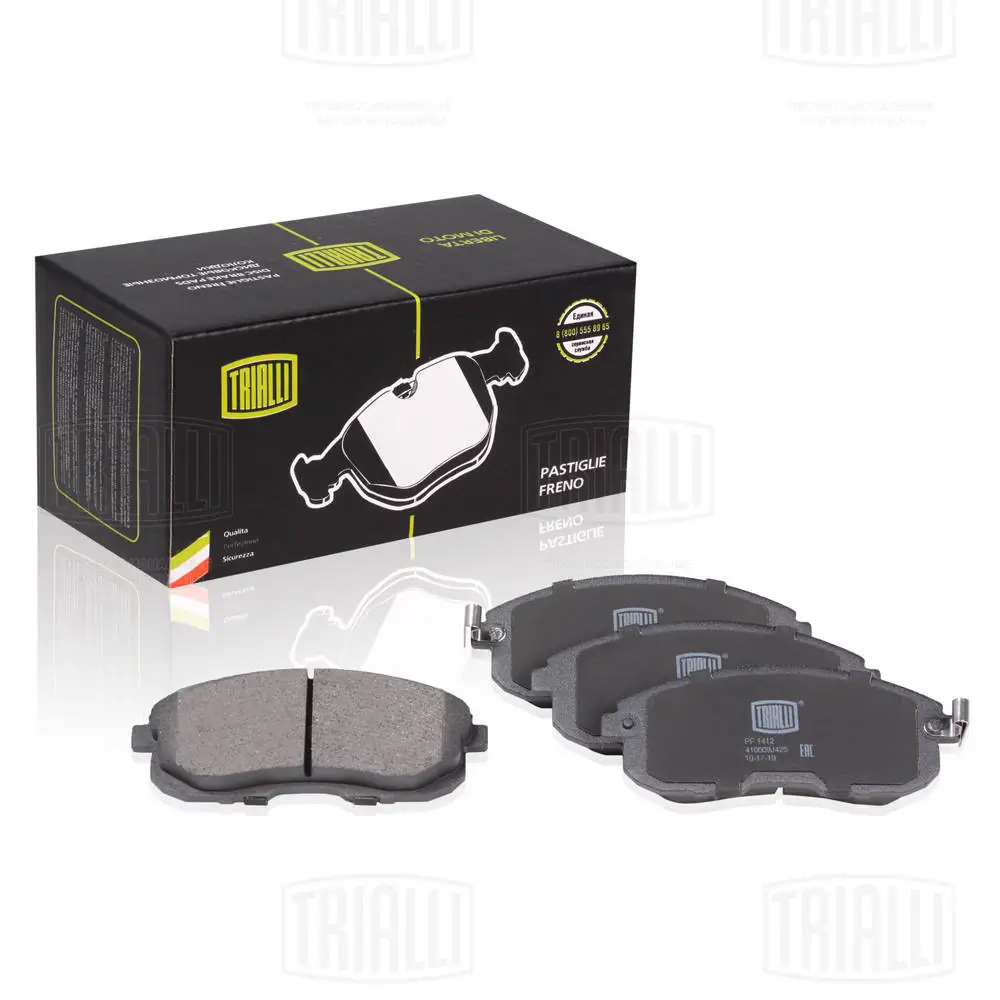 TRIALLI fékbetétkészlet, tárcsafék - PF 1412 - TothCarparts