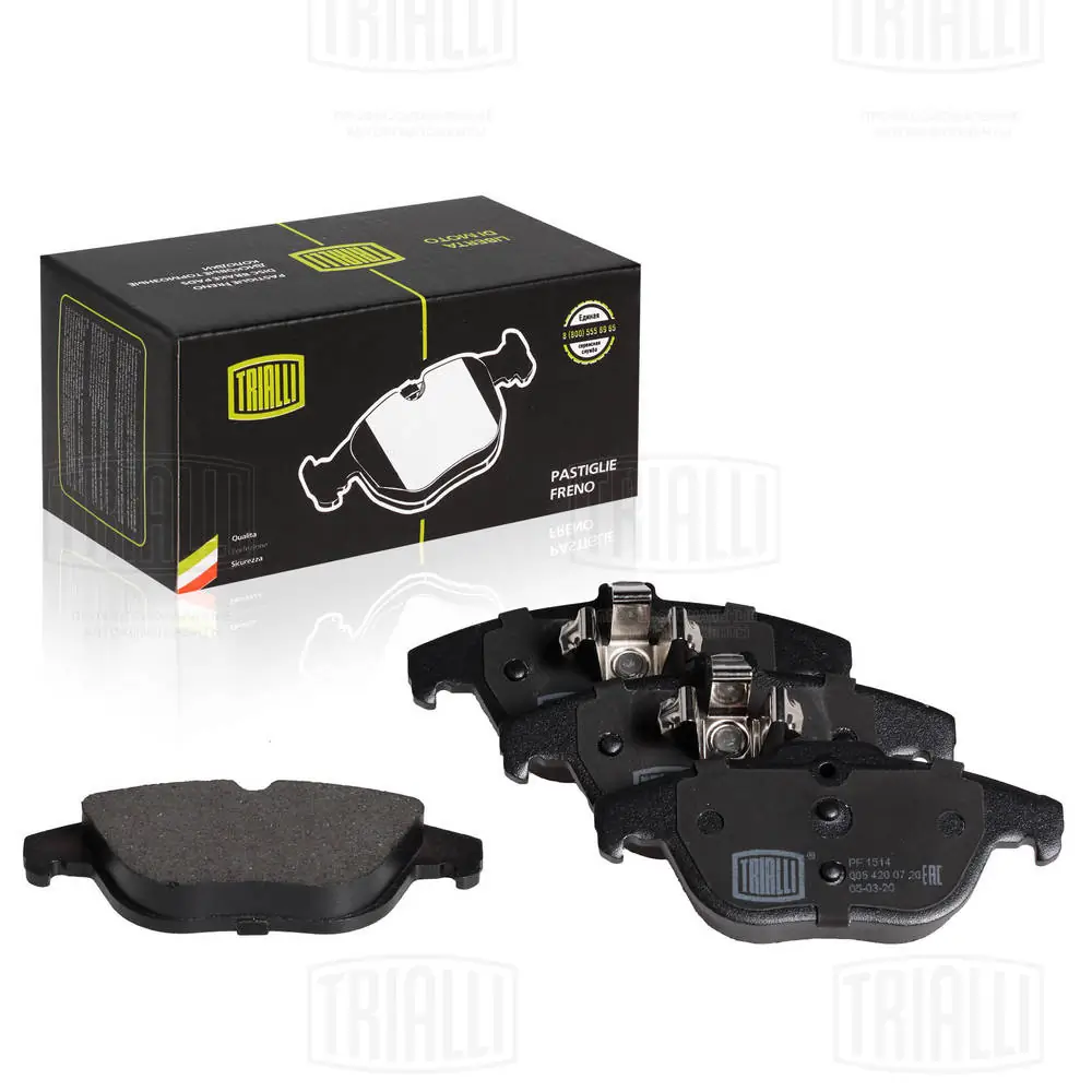 TRIALLI fékbetétkészlet, tárcsafék - PF 1514 - TothCarparts