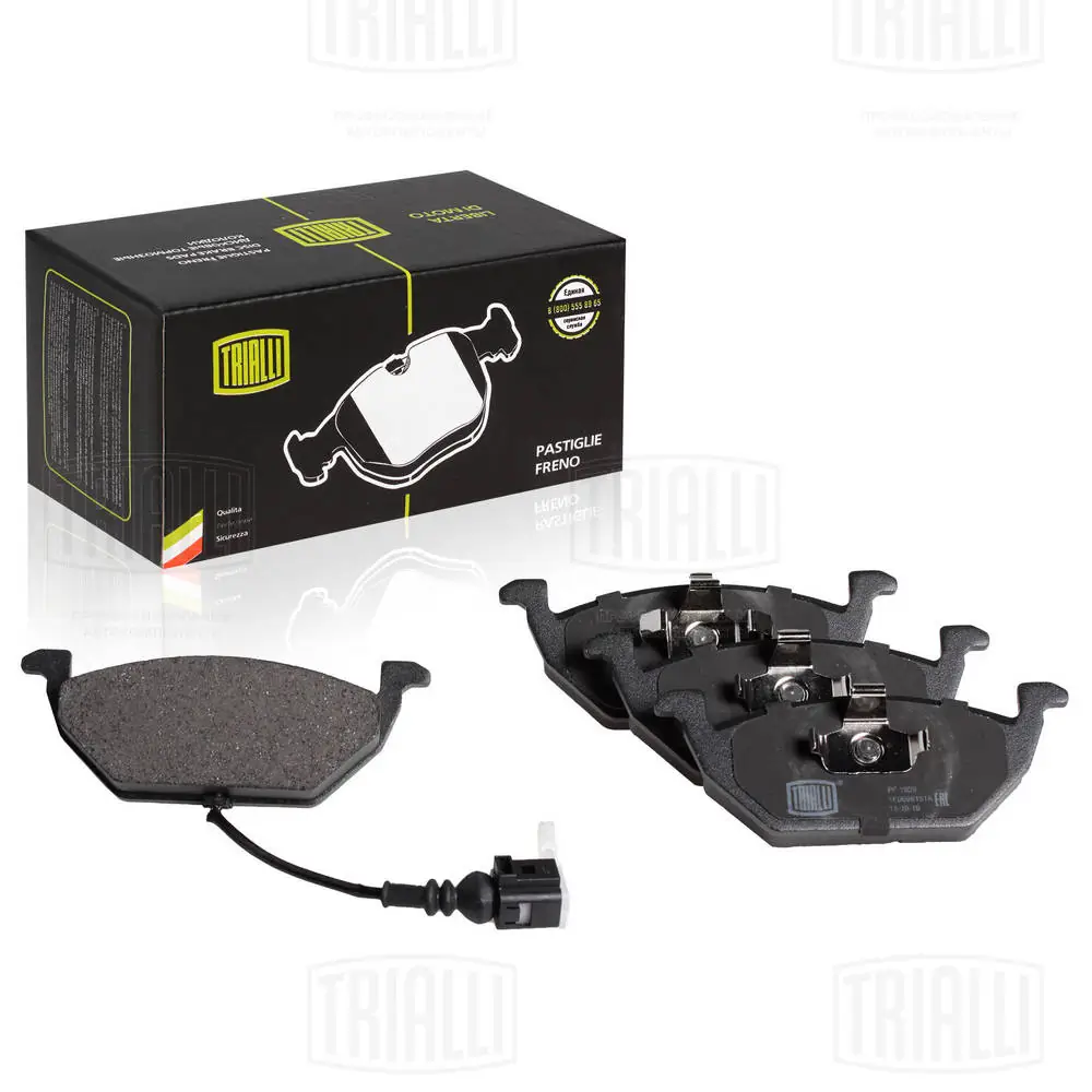 TRIALLI fékbetétkészlet, tárcsafék - PF 1809 - TothCarparts