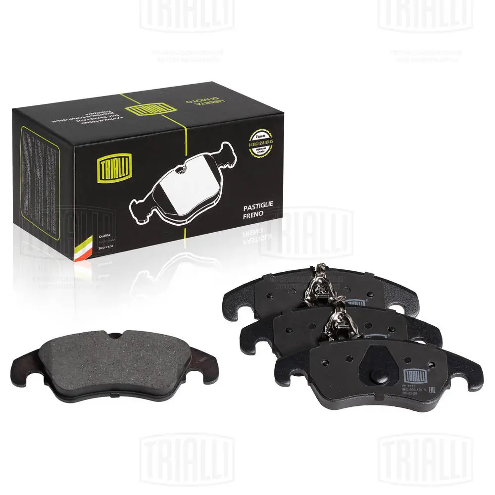 TRIALLI fékbetétkészlet, tárcsafék - PF 1812 - TothCarparts